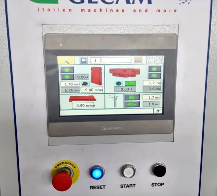 Gecam G 65 RX Blechentgratungsmaschine – RESALE