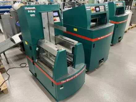 Schmedt  PraLeg XL 18-60 Case in machine +  PraForm 21-50  Buchbindereimaschinen – RESALE