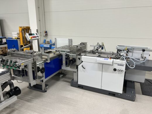 Creasing and folding machine Heidelberg Stahlfolde Nutzmaschinen