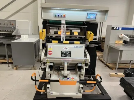 TYMC-800 Honeycomb Hot Foil Stamping Machine Stanzen – RESALE
