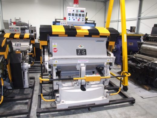 Die cutting machine ML-1200 NXL with heating plate Stanzen
