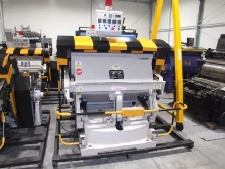 Die cutting machine ML-1200 NXL with heating plate Stanzen – RESALE