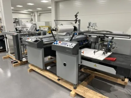 Laminating Machine Komfi Delta 76 Stacker Kaschiermaschinen – RESALE
