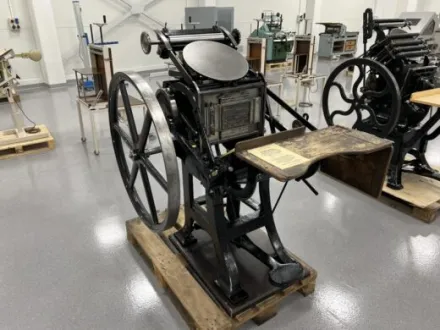 Emil Kahle Letterpress Machine Platen Weitere – RESALE
