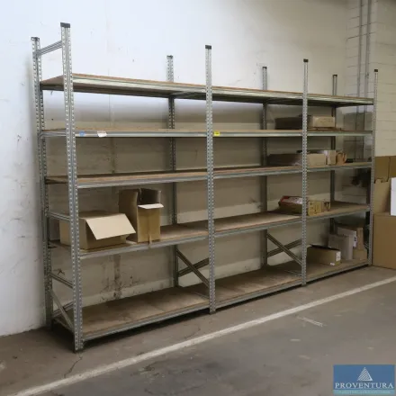 Schwerlast-Steckregal verzinkt – RESALE