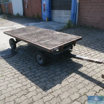 Plattformwagen Stahl mit Deichsel HMR ca. 100 x 26 – RESALE