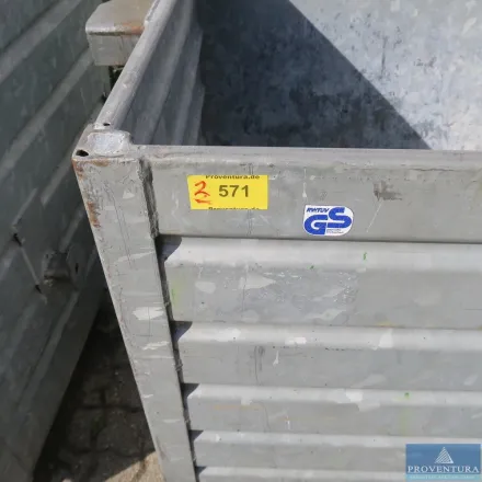 Stapelboxen BSK 55 Bauer verzinkt 3 St. 1.000 kg – RESALE