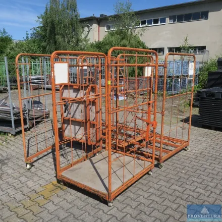Möbel-Corletten orange ca. 100x80x180h cm 5 Stück – RESALE