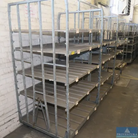 Transportwagen Stahl/Holz verzinkt für Kleinteile – RESALE