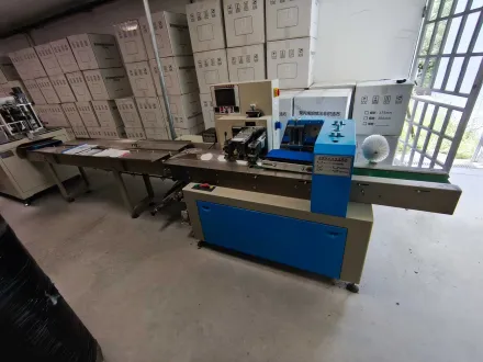 KD-350 Automatische Kissen-Packmaschine für horizontalen Fluss -2020 – RESALE