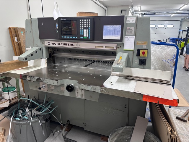 Wohlenberg 92 Papierschneidemaschine