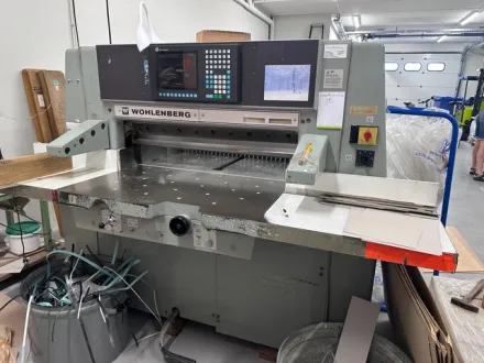 Wohlenberg 92 Papierschneidemaschine – RESALE
