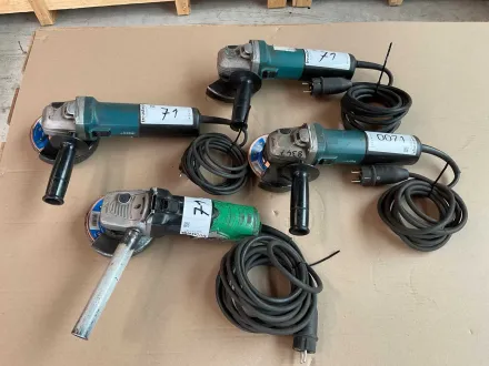 Makita & Hitachi Winkelschleifer (4x) – RESALE