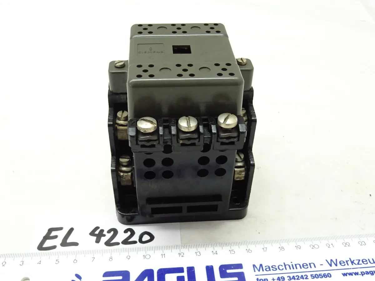 Siemens Leistungsschütz 3TA22, 500 V AC 15 kW