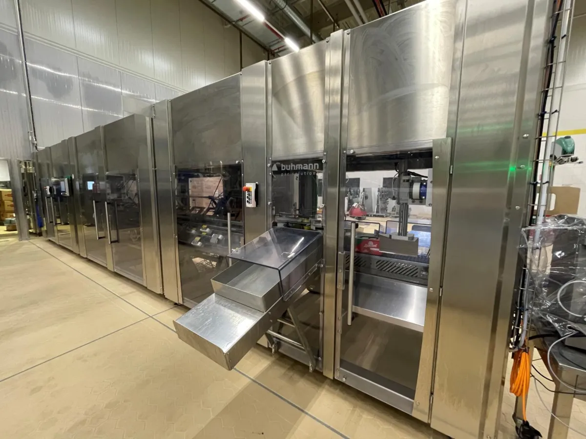 Buhmann Yaskawa, Nordson Umpackanlage