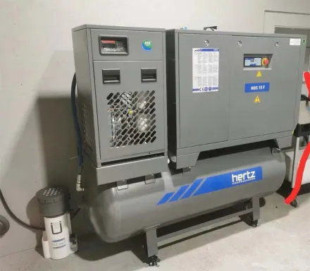 Hertz HGS 15F Schraubenkompressor – RESALE