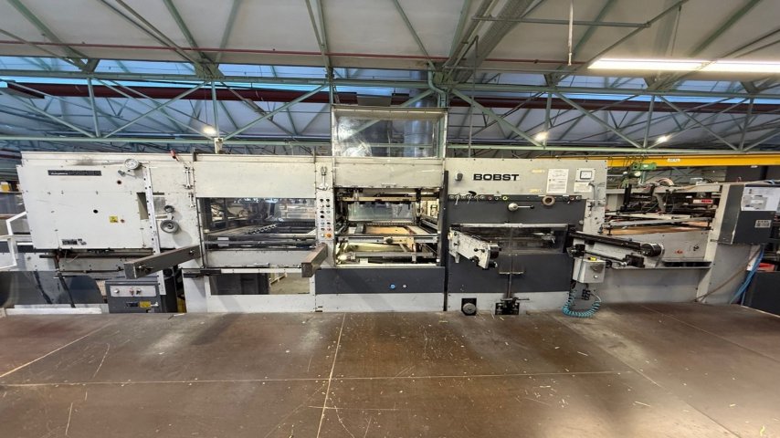 Bobst Autoplatine SP 142-ER Autoplatine