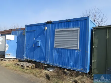 Doppelbüro-Containeranlage PLATAL 2x ca. 20 Fuß – RESALE
