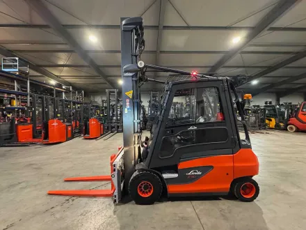2019 Service + UVV 02/2027 Linde E30 3.000kg 3.+4. Ventil Gabelversteller Kabine Elektrostapler Gabe – RESALE