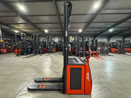 02/2023 S+UVV 02/2027 Linde L14 1.400kg LI-ION Lithium Waage 414cm Hochhubwagen Hubwagen Ameise 3.37 – RESALE