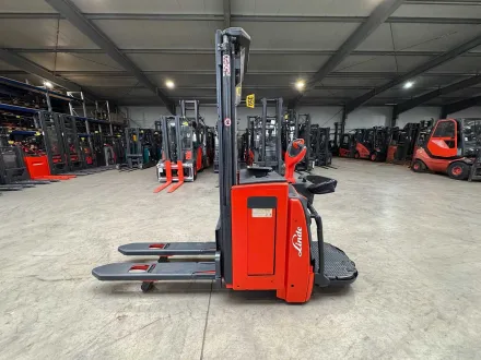 2017 Linde L14AP 1.400kg Waage Initialhub Hubwagen Hochhubwagen Ameise 3.241 Stunden – RESALE