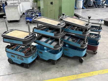 HAZET  4 Werkstattwagen mit Inhalt – RESALE