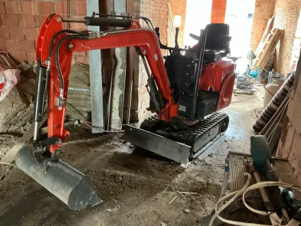 2024 Hydraulischer Krabbenbagger XN-10-8 Mini-Bagger – RESALE