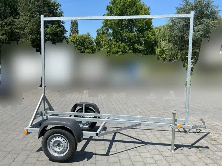 Anhängerwerbung verzinkt – ungenutzt – RESALE