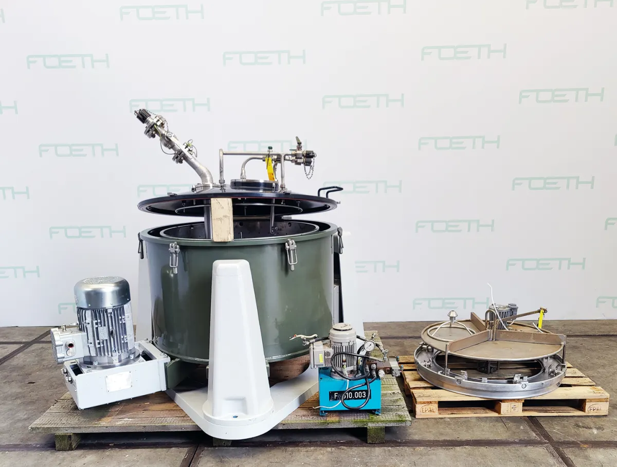 Ferrum DSZ-OR/T 1000/500 - Basket centrifuge überholt