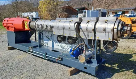 Cincinnati Extrusion ARGOS 114P-76-20-1150-UL Doppelschneckenextruder – RESALE