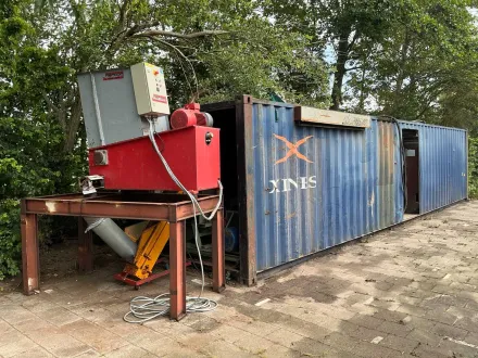 Komplette Holzpellets aus der Produktionslinie in 40-Fuß-Container – RESALE