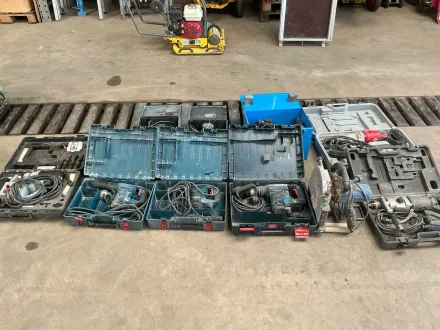 Hammerbohrer und Diamantbohrer (9x) – RESALE
