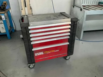 USAG RACING 519 Werkstattwagen mit Inhalt – RESALE