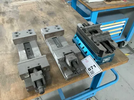 CNC-Maschinen-Schraubstöcke (3x) – RESALE