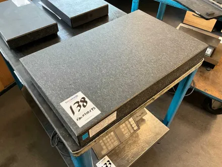 Granitoberfläche und Messplatte – RESALE
