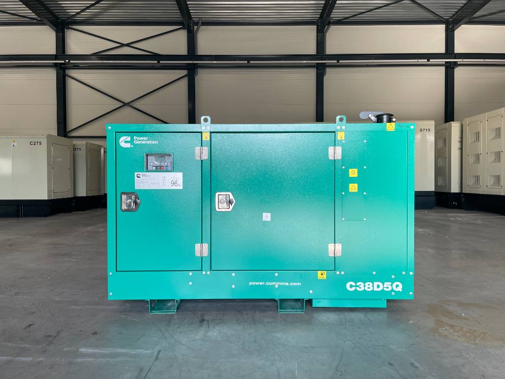 Cummins C38D5Q - 38 kVA Generator - DPX-18504-Q Diesel Stromaggregat