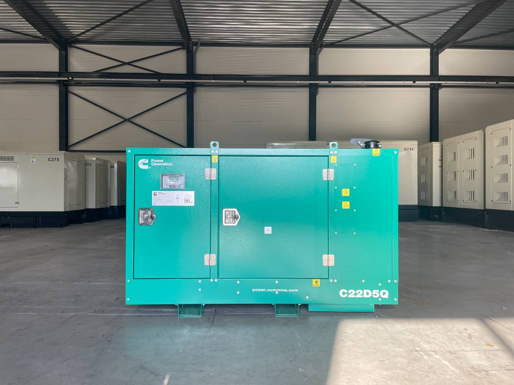 Cummins C22D5Q - 22 kVA Generator - DPX-18501-Q Diesel Stromaggregat