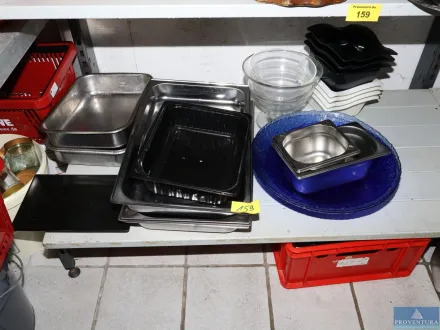 Chafing Dishes 3 St. ca. 3 GN-Behälter/Einsätze GN – RESALE