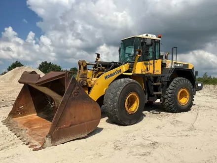 2002 Komatsu WA470 – 5H Schaufel / Radlader – RESALE