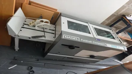 Nagel Foldnak compakt booklet maker with trimmer Falzmachine – RESALE