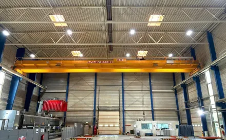 Konecranes 20 ton x 28 470 mm Förderbänder, Überkopf-Wanderkran, Jig-Kräne – RESALE