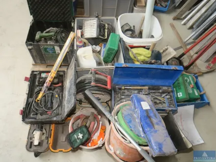 Werkzeugkonvolut best. aus Kabeltrommel – RESALE