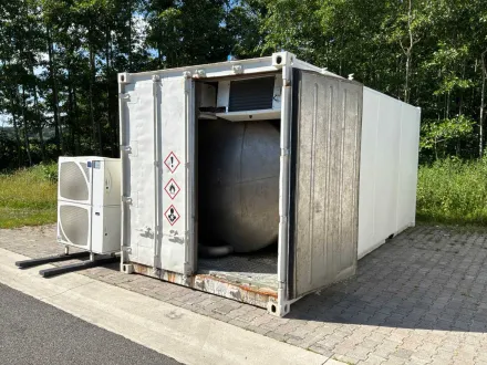 Lagerbehälter mit isoliertem Edelstahltank – RESALE
