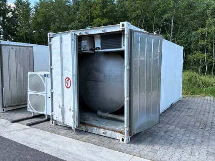 Lagerbehälter mit isoliertem Edelstahltank – RESALE