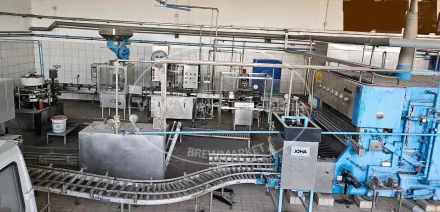 Glass bottle filling line – RESALE