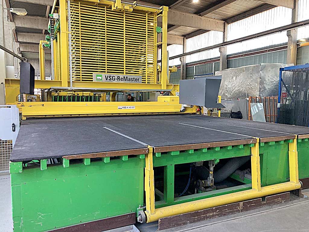 Hegla VSG-A 46 MT Cam Kesme Sistemi