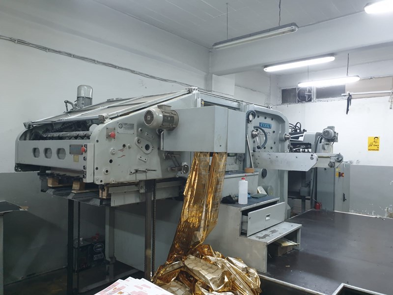 Bobst SP 1080 E Die-Cutting