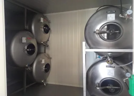 Sudhausbau 5 hl (500 liters) Sudhaus – RESALE