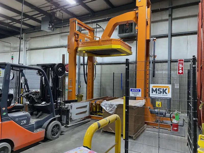 MSK 2801 Envoltura de palés usada – Campana elástica – año 2015