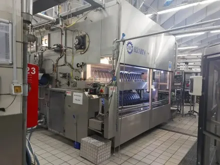 Bardi NILO 2 P 145 - 174 - 168 Gebrauchte Flaschenwaschmaschine 6200 bph – RESALE